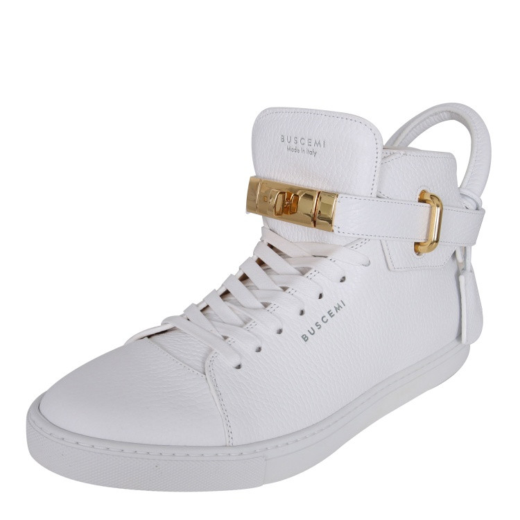 buscemi/buscemi 牛皮锁头装饰板鞋女士休闲运动鞋