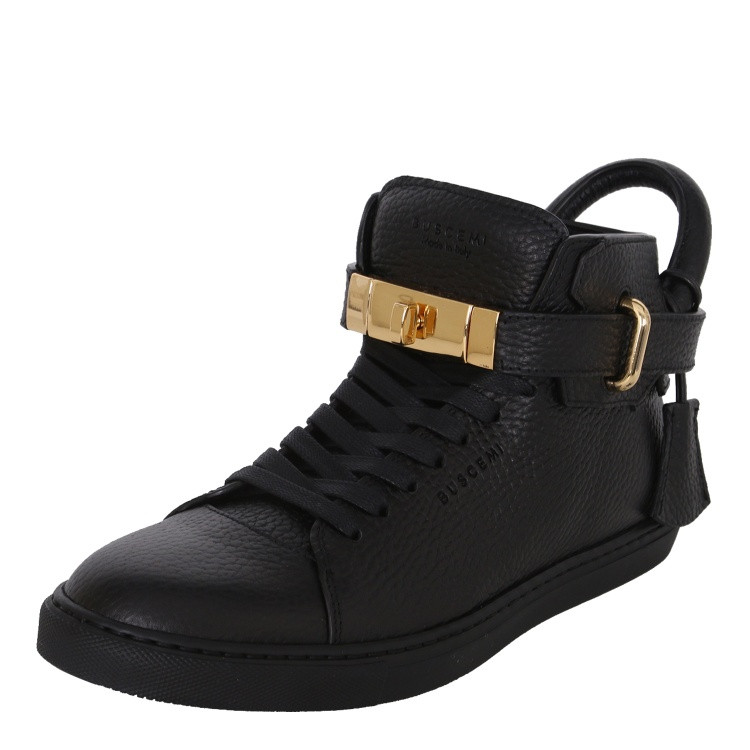 buscemi/buscemi 牛皮锁头装饰板鞋女士休闲运动鞋