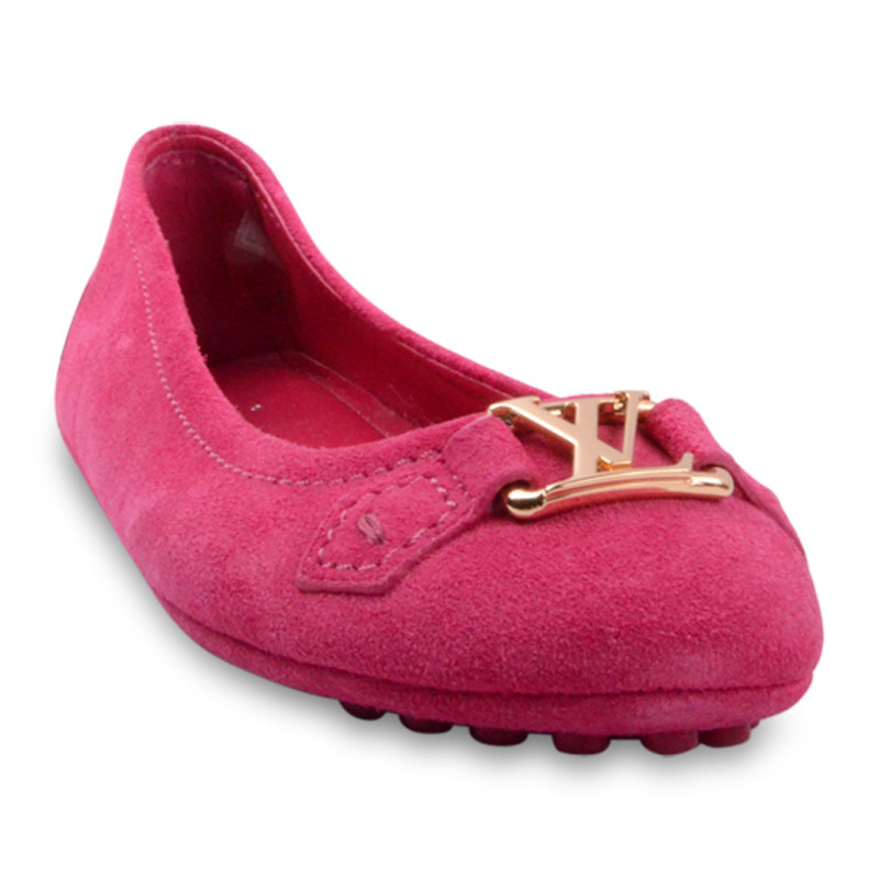 louis vuitton/路易威登 女士麂皮豆豆鞋乐福鞋