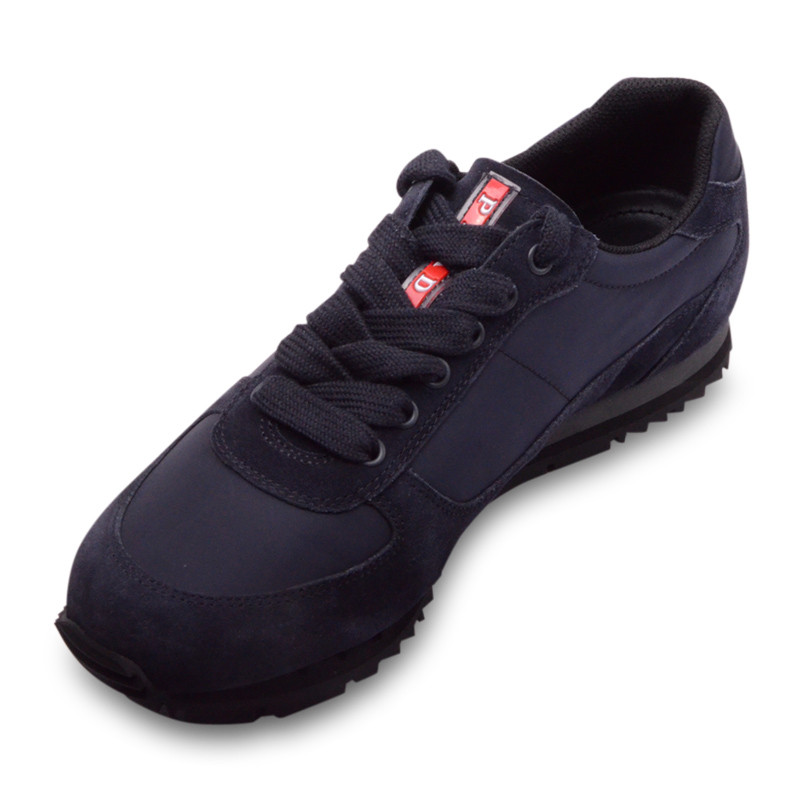 prada/普拉达 男士尼龙麂皮休闲运动鞋4e 2721