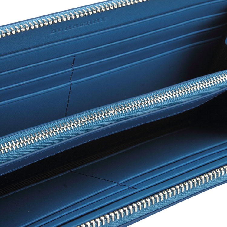 burberry/博柏利 女士时尚压纹牛皮长款钱包钱夹手拿包 3996980