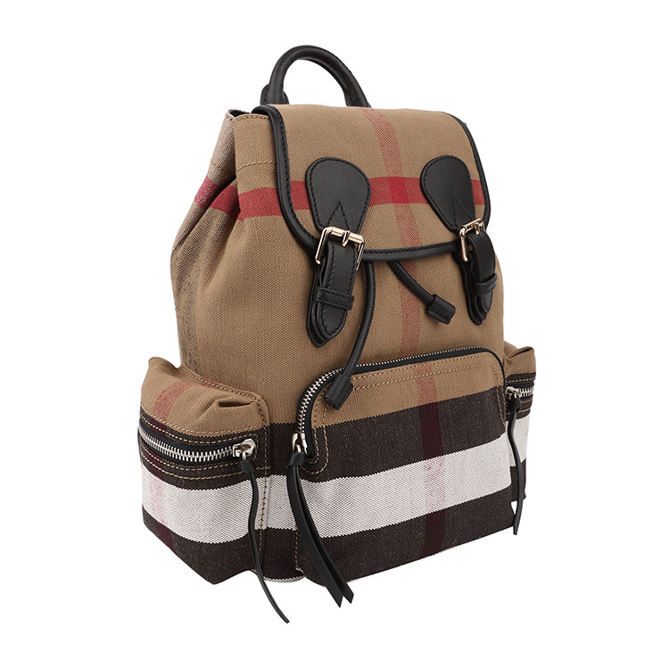 burberry(博柏利) 卡其色帆布双肩包