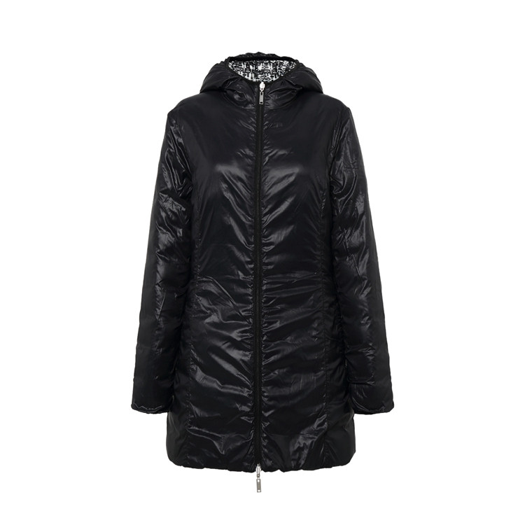 iceberg/冰山黑色/白色双色两面穿女士羽绒服