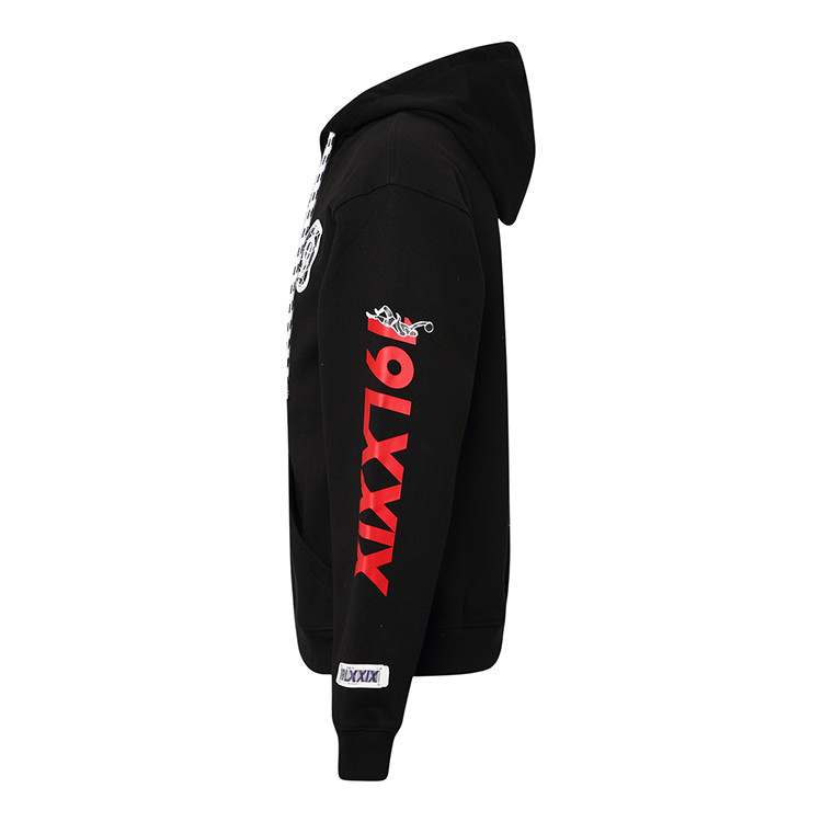 19lxxix/19lxxix纯棉连帽男卫衣