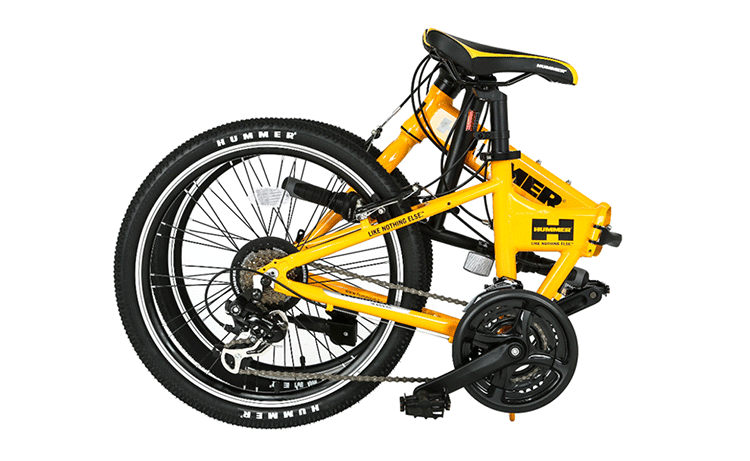 hummer悍马折叠自行车 21速跨界竞速休闲款 lt-2230f