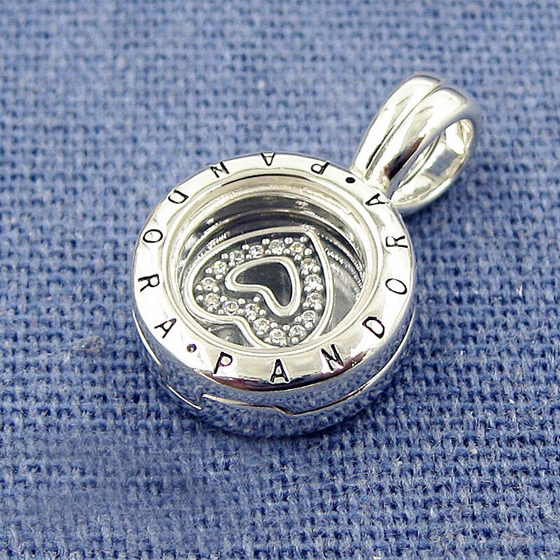 pandora/潘多拉 漂浮盒子925银女手链串珠 792144cz