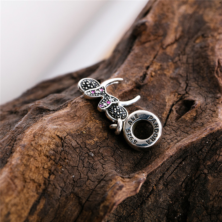 pandora/潘多拉 迪士尼米妮耳朵头箍吊坠 791562nck