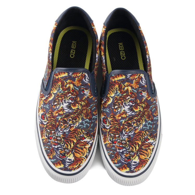 kenzo/高田贤三都市通勤涤纶满口男士乐福鞋