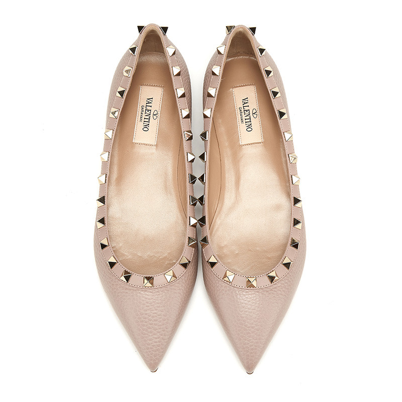 valentino/华伦天奴 春夏新款进口女士平底鞋女单鞋