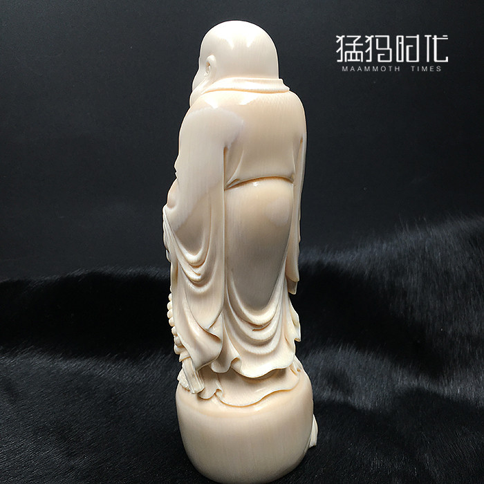 mmsd/猛犸时代 专柜正品带证书猛犸象牙 笑口常开-摆件(活动款)
