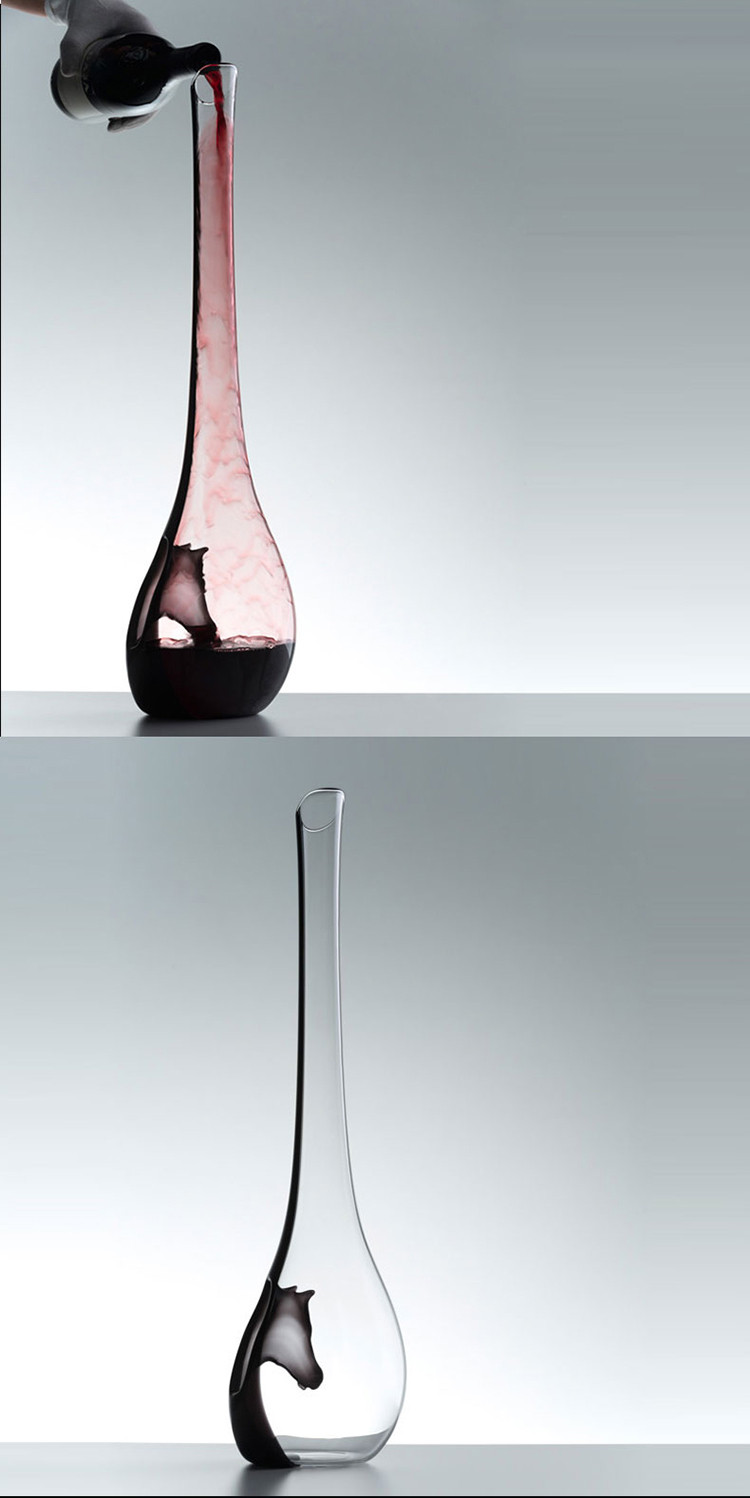 riedel/醴铎 horse马头醒酒器 手工分酒器 独立彩盒包装 商务送礼