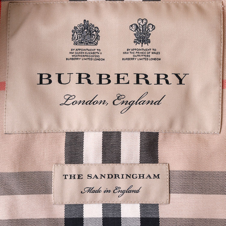 【burberry博柏利 女士风衣】burberry/博柏利trench系列桑德林汉姆版