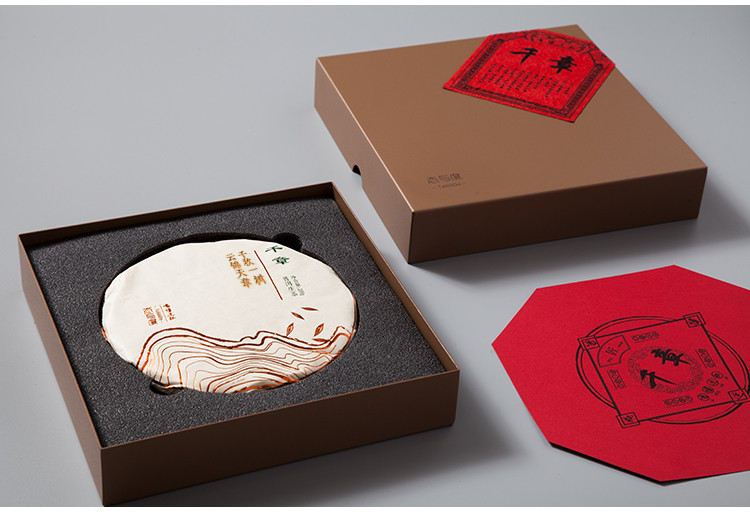 iiido-tea /态与度 【千章】普洱茶生茶 2017年头春古树纯料200g茶饼