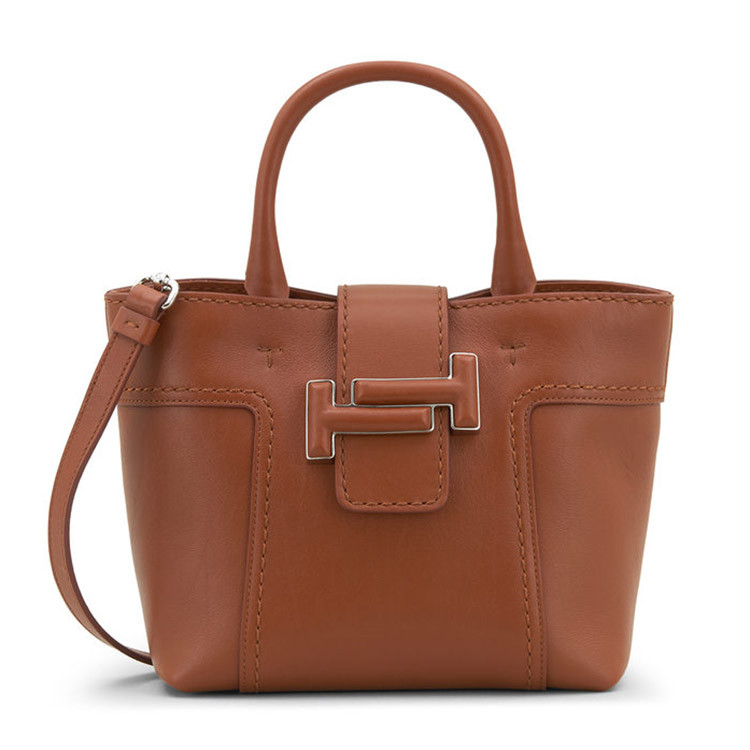 tods/托德斯女士包袋牛皮todsdoublet迷你购物手袋手提包