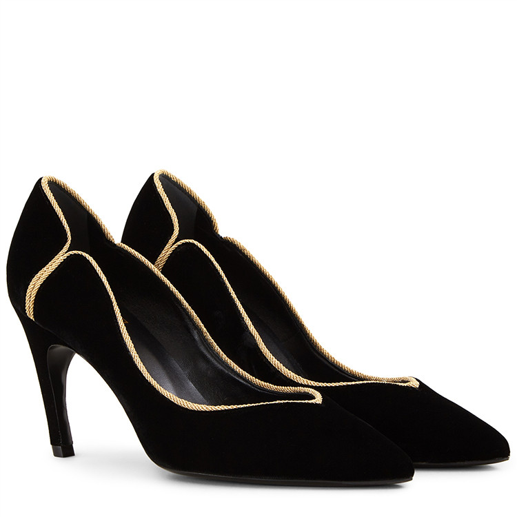 rogervivier/罗杰·维维亚女士 女鞋chocrealondapassementerie高跟鞋