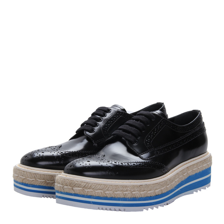 【17秋冬】prada/普拉达 女士厚底 松糕鞋1e722e.8gm pr2735672299