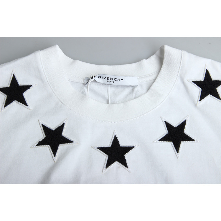 【18春夏】givenchy/纪梵希 时尚休闲星星男士短袖t恤gi1820994290