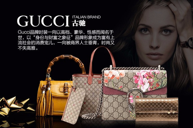 【GUCCI古驰 单肩包】GUCCI/古驰 Sylvie系列2017新款 优雅女士真皮小号手袋/单肩包/斜挎包 帆布/配皮【正品 价格 图片 ...