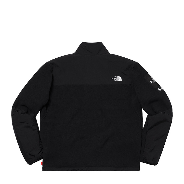 supreme 19ss tnf arc logo denali fleece jacket摇粒绒夹克
