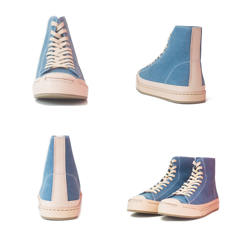 heyday/断舍离 高帮牛仔布潮鞋