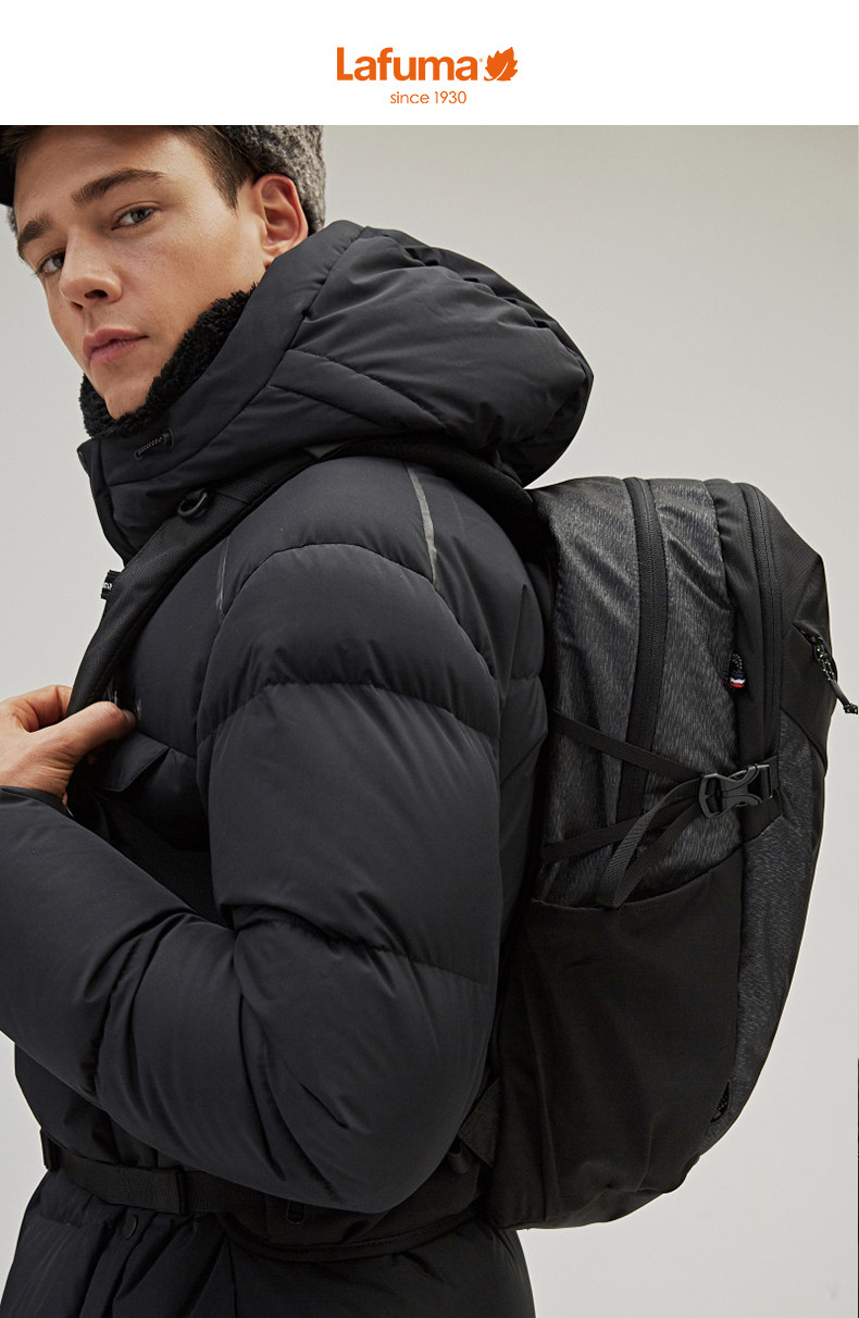 法国lafuma乐飞叶男女户外徒步30l双肩背包多功能登山包leob8g211