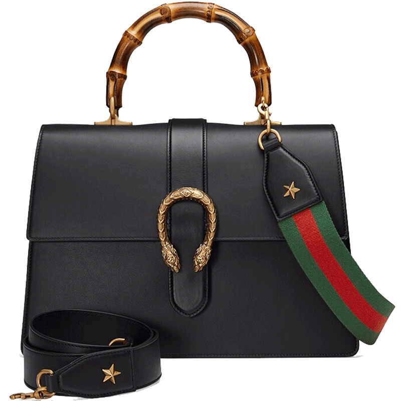 【GUCCI古驰 手提包】GUCCI/古驰 经典款女款女士Dionysus系列皮质中号酒神竹节手提包421999【正品 价格 图片】 - 寺库网