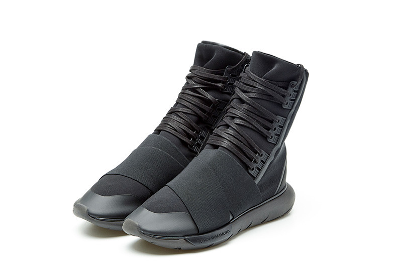 【官方授权】y-3 山本耀司 黑色高帮武士靴 高筒男鞋 25-by2629