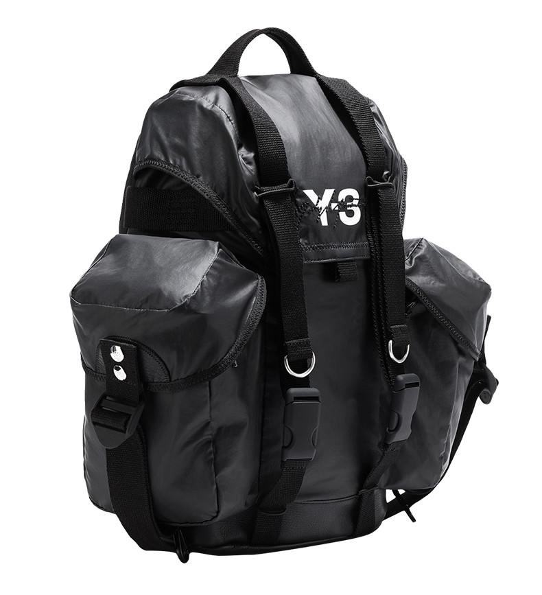 y-3山本耀司2019春夏走秀新款黑色个性背包 y-3xs utility bag29-dy