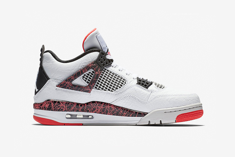 nike 耐克 aj4 情侣款 热熔岩 nike air jordan 4 hot lave 408452