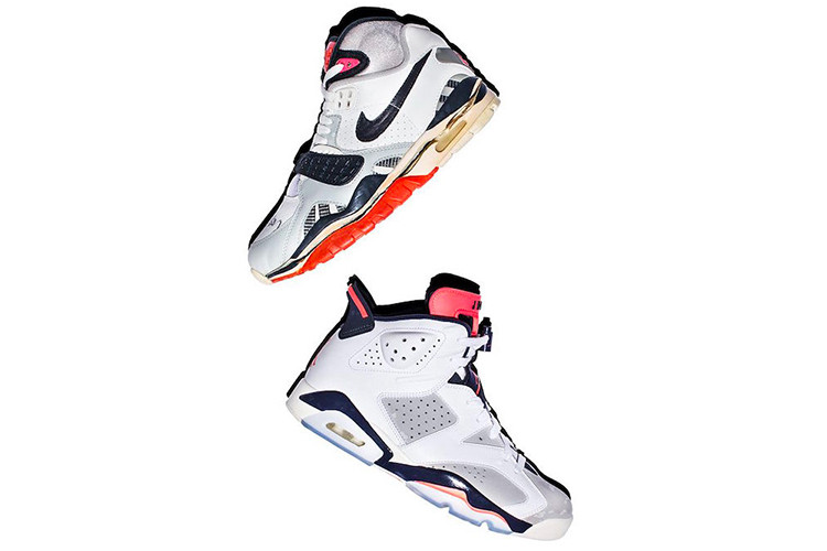 nike 耐克 情侶款 aj6 白藍紅外線 手稿 nike air jordan 6 tinker