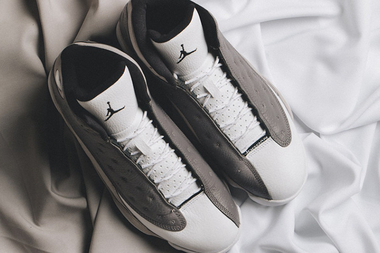 19春夏 耐克nike air jordan 13 aj13雾霾 渣渣灰 篮球鞋&nbsp;414571