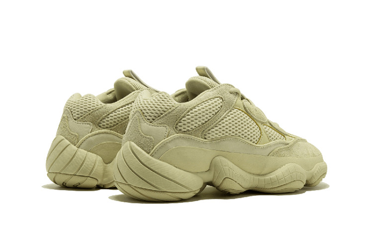adidas 阿迪达斯 情侣款 月黄 yeezy boost 500 老爹鞋 db2966
