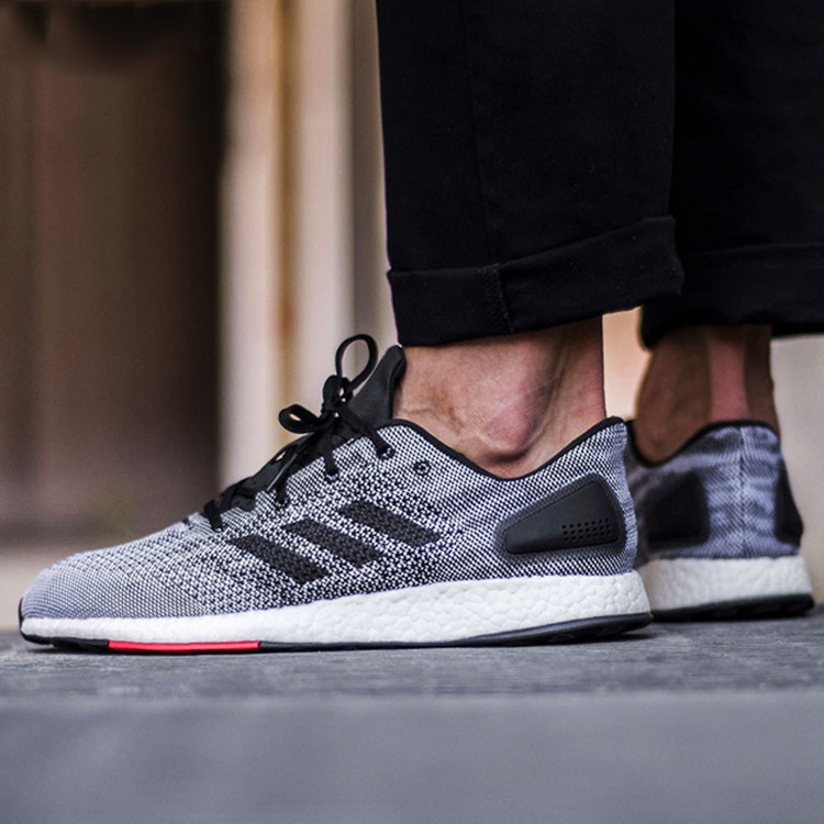 adidas阿迪达斯 pure boost 男士 彭于晏同款爆米花夏季运动跑步鞋