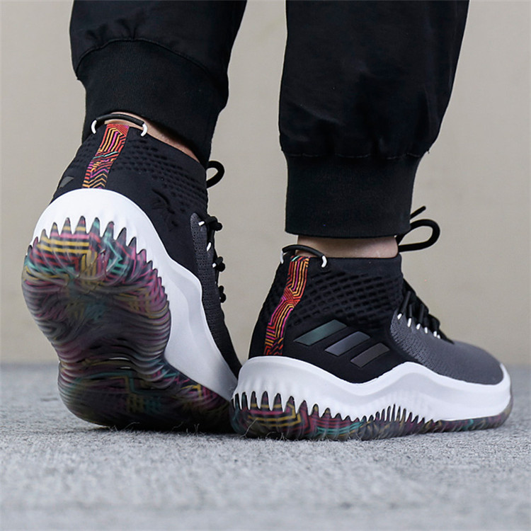 adidas/阿迪达斯dame 4 利拉德4代男士实战运动篮球鞋 aq0824