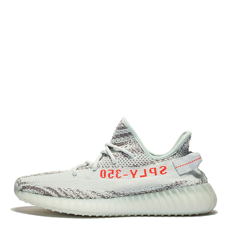 adidas/阿迪达斯 yeezy boost350 v2 侃爷灰冰蓝斑马椰子 跑鞋 b37571