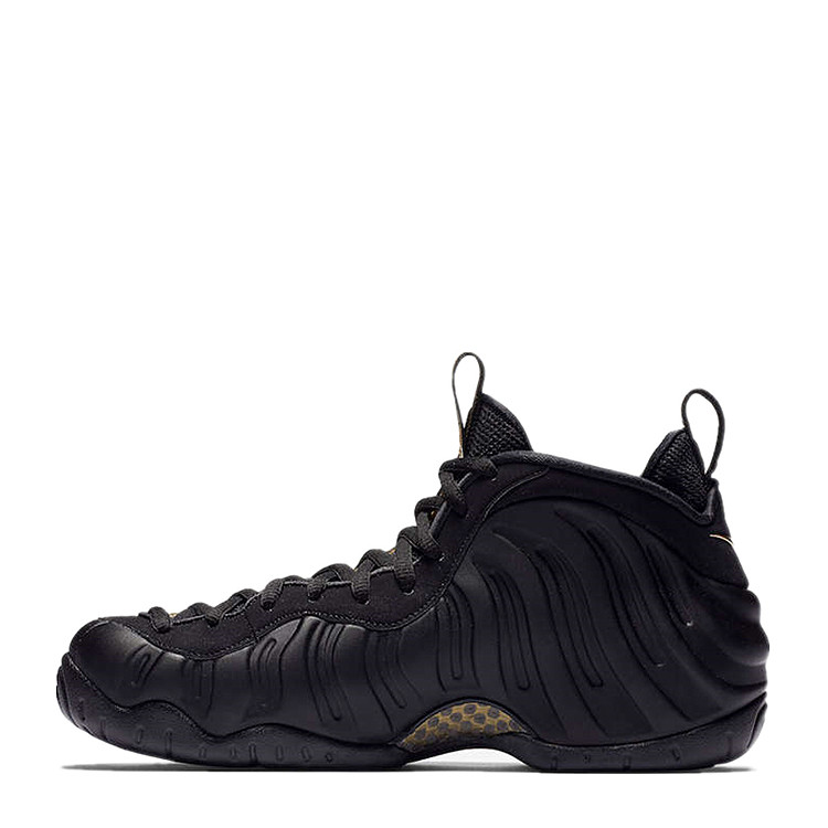 nike/耐克 air foamposite pro 黑金泡 液态金钩喷泡 篮球鞋 624041