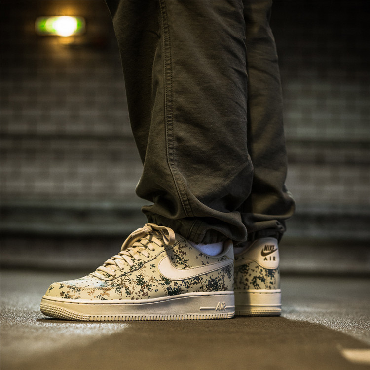 nike/耐克 air force 1 af1空军一号迷彩男士运动鞋 823511-700