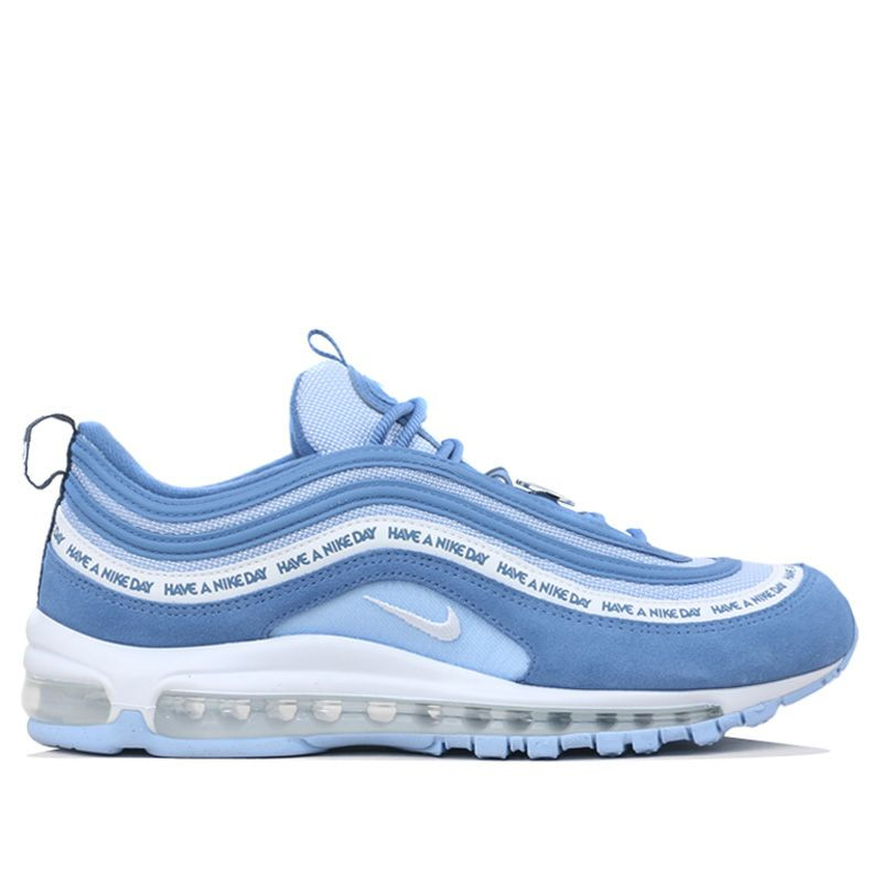 nike/耐克 2019年春夏 air max 97 3m反光笑脸蓝子弹 男女款 复古气垫