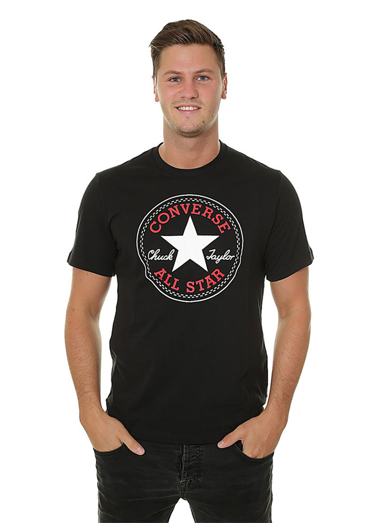 converse/匡威 2019春夏 经典logo 男款 透气运动休闲 短袖t恤