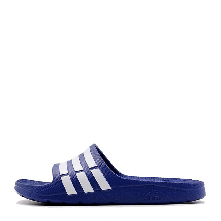 adidas/阿迪达斯 duramo slide蓝白沙滩鞋男士凉拖鞋 g14309