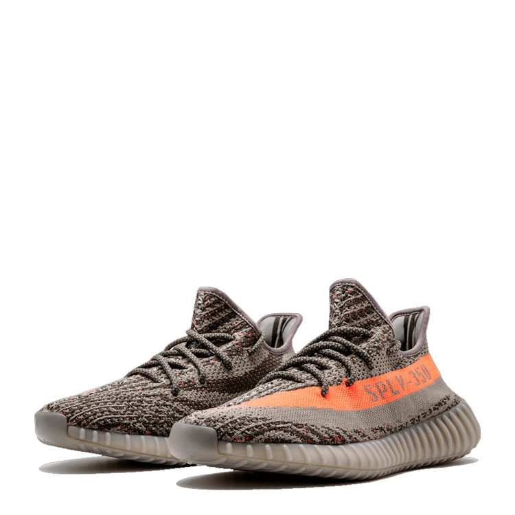 【限量款】adidas/阿迪達斯 yeezy boost 椰子350v2 侃爺 灰橙黑粉綠