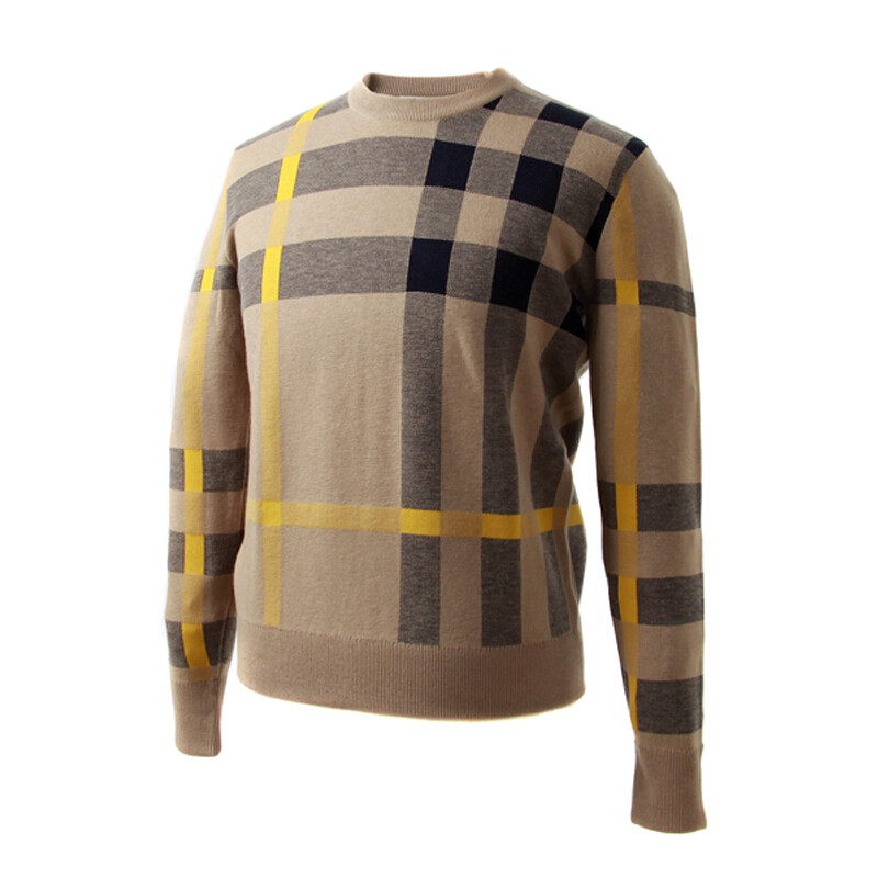 burberry/博柏利男士针织衫/毛衣棕色4004450 -tl