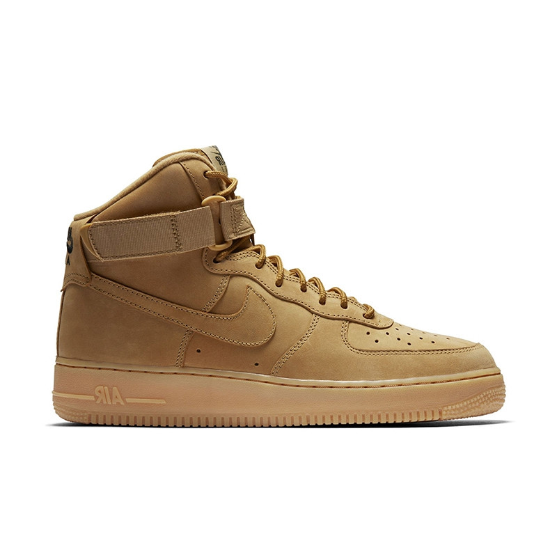 air force 1 high flax 男款 af1 空军一号 小麦棕色 复古 高帮 板鞋