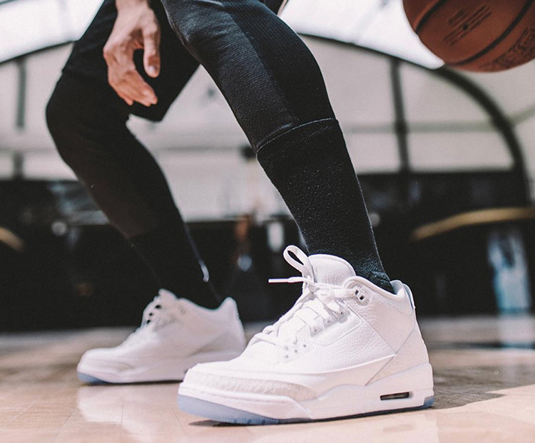 air jordan 3 aj3 纯白银爆裂纹白水泥白猫 398614-136064-111