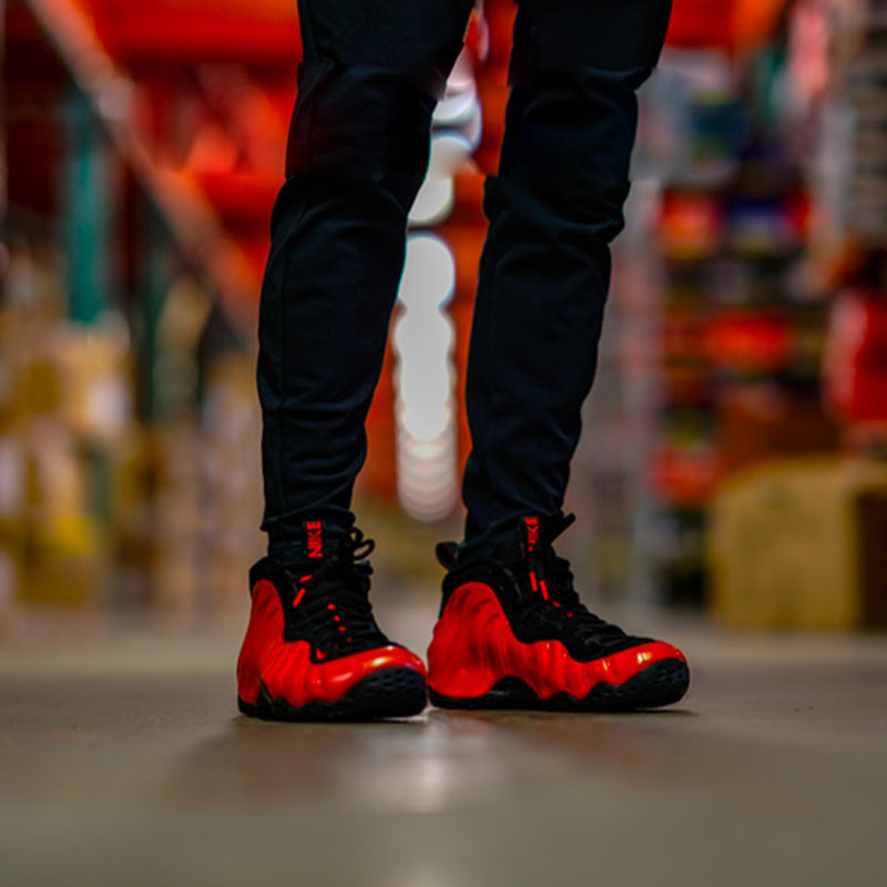 nike 耐克 foamposite one 橘红喷 橙喷 红辣椒喷泡篮球鞋 314996-603