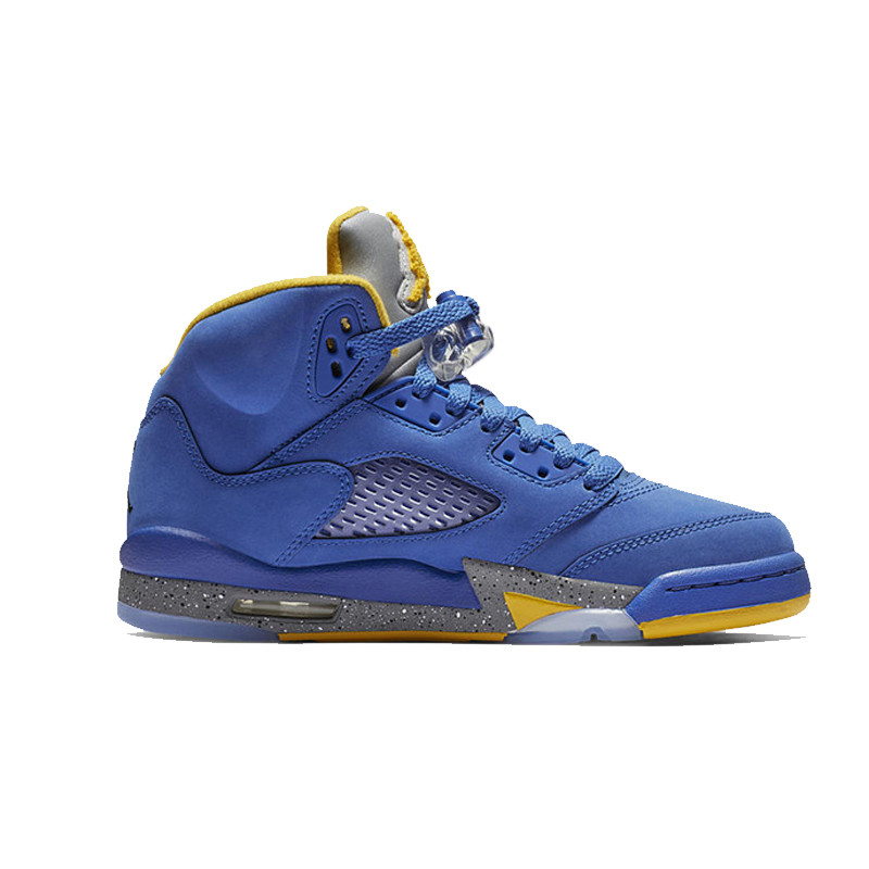 air jordan 5 laney 喬丹 籃球鞋 aj5蘭尼 高中藍黃麂皮 cd2720-400