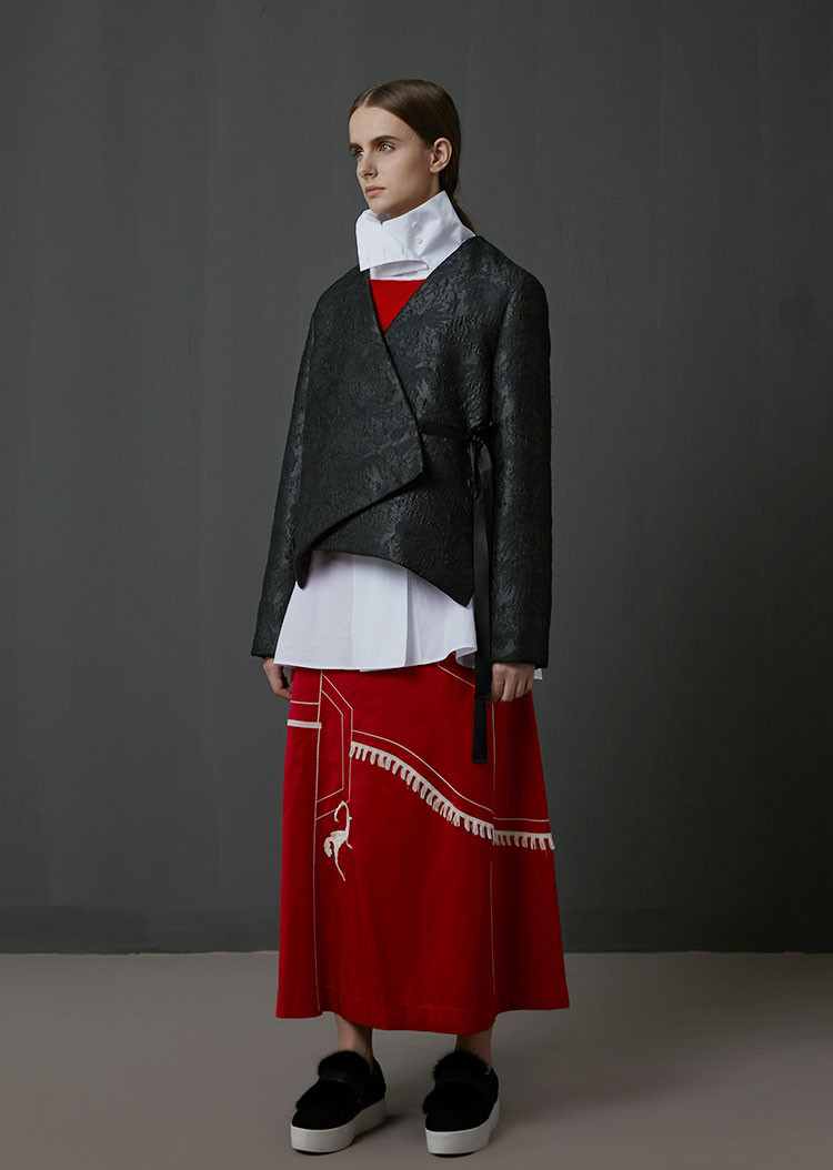 zhuchongyun/朱崇恽 羊毛女士针织衫/毛衣