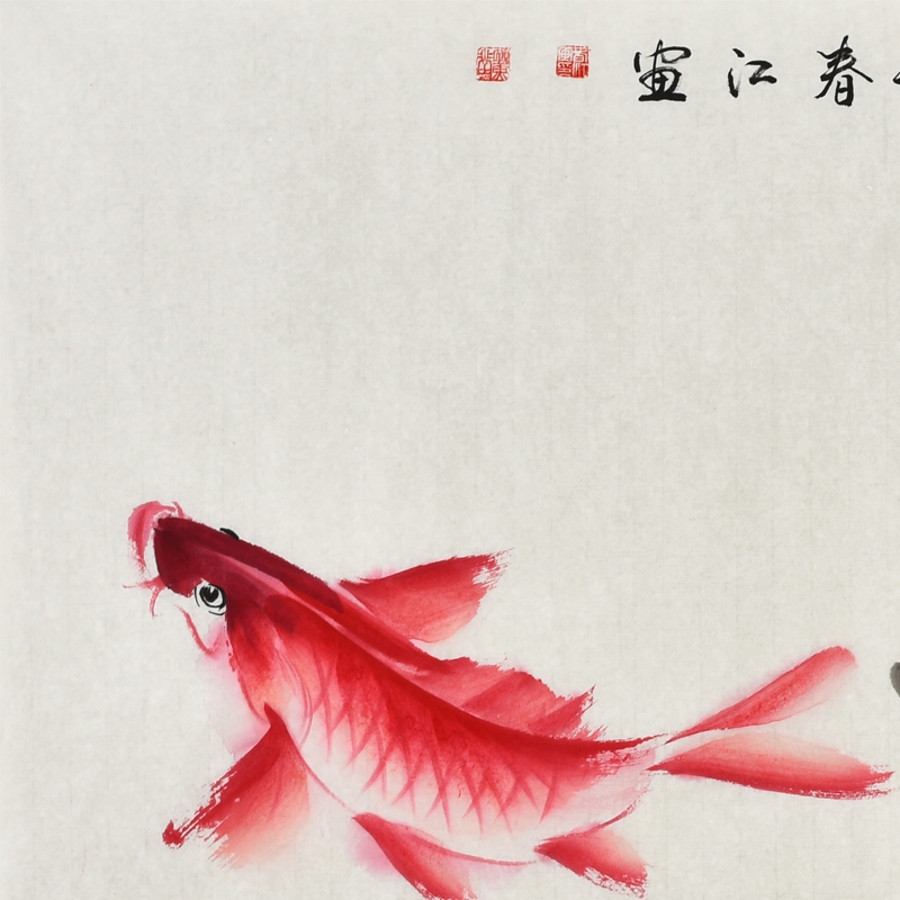 订制 李春江《鸿运当头》 /138x70cm/传统水墨