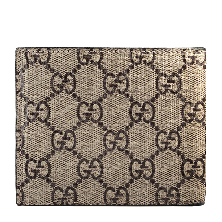 gucci/古驰 bestiary系列虎头印花图案设计经典色pvc/配皮男士短款