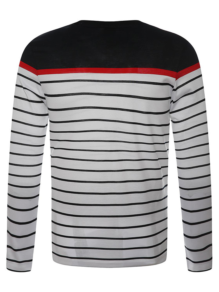 paul&shark保罗鲨鱼白色男士长袖t恤paul&shark/鲨鱼